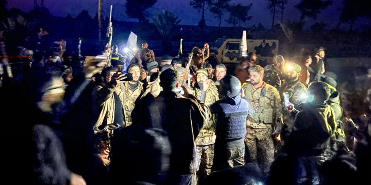 Halep şehir merkezine Heyet Tahrir Eş-Şam'ın (HTŞ) girdi