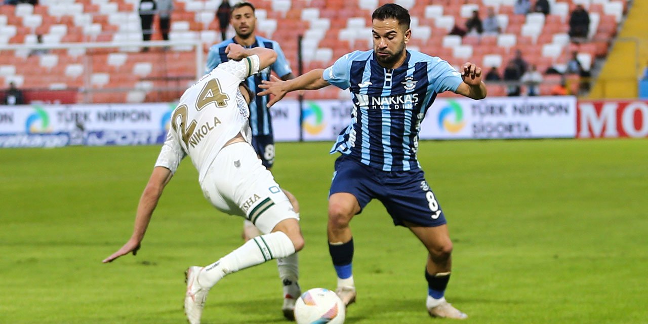Adana Demirspor Konya'ya mağlup oldu. Evinde rekor kırdı