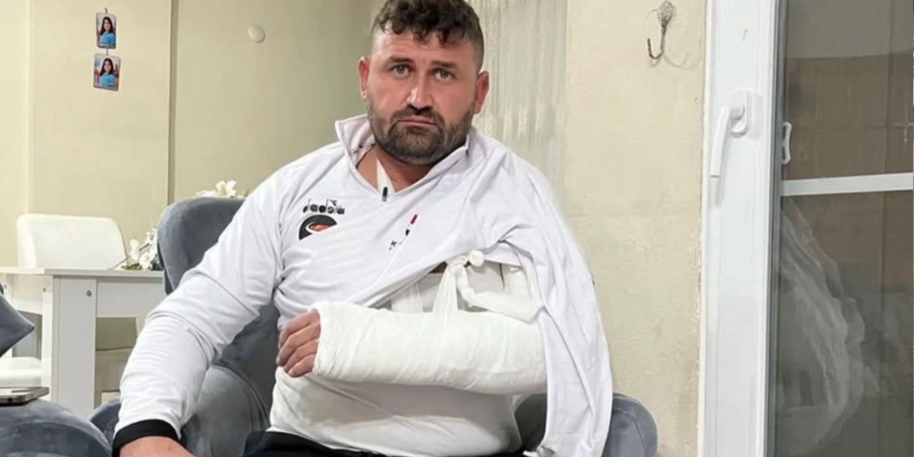 Yılların kalecisi kırık kolla oynadı. Maç sonu ameliyat olup eldivenlerini astı