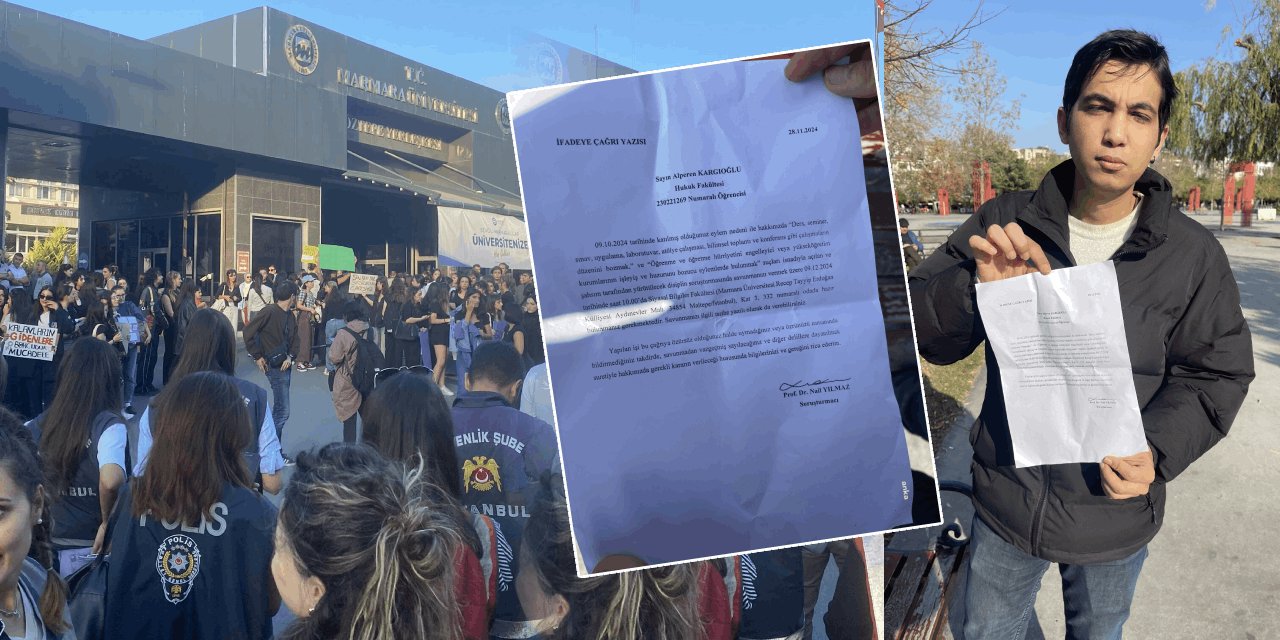 Marmara Üniversitesi'nden sur katliamını protesto eden öğrencilere soruşturma