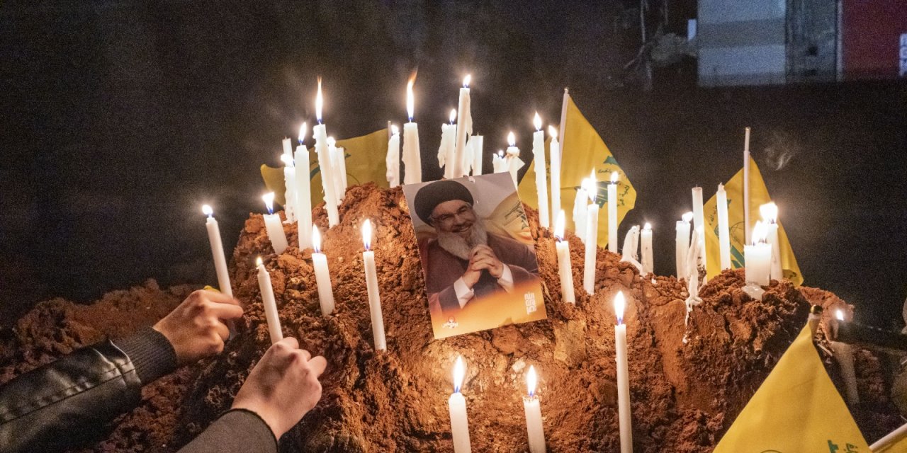 Lübnanlılar Nasrallah'ı andı