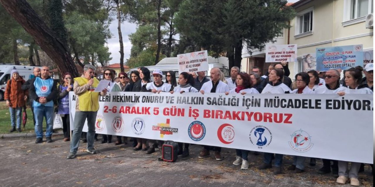 Aile hekimleri bir kez daha iş bıraktı