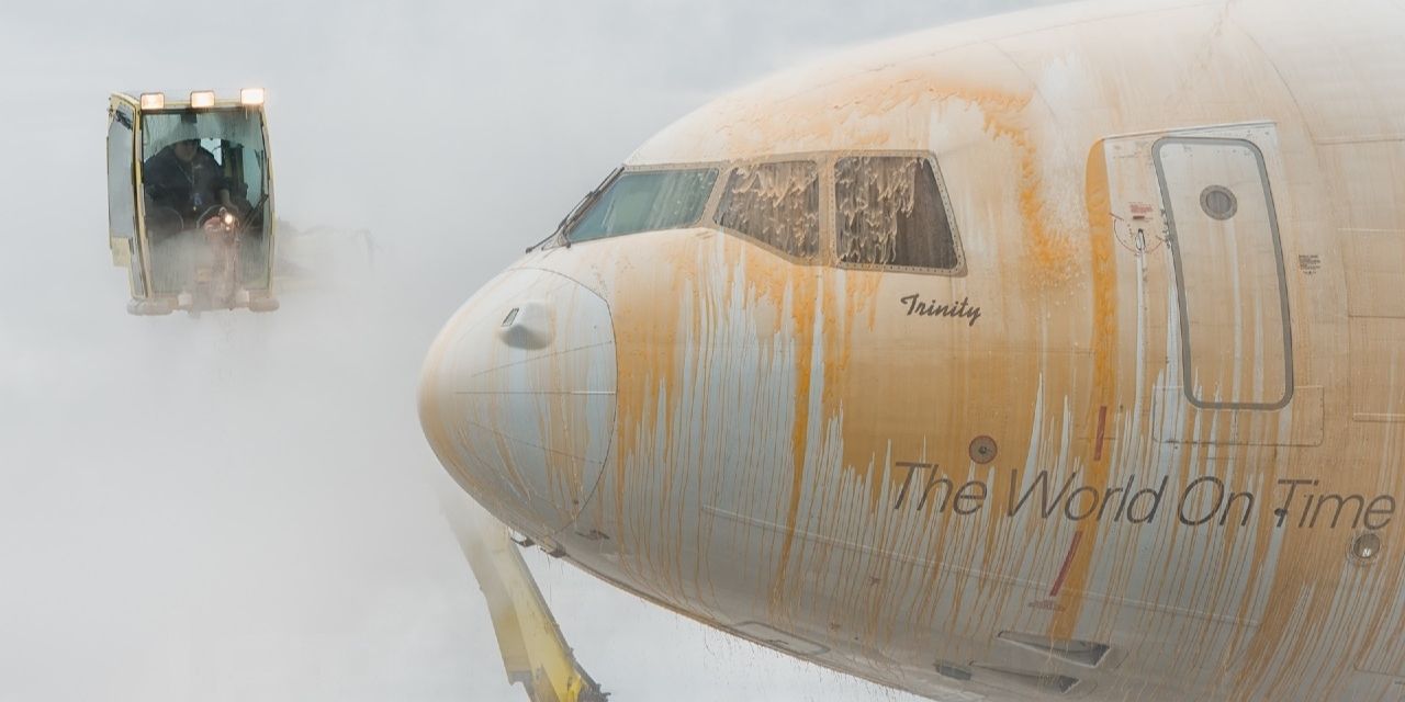 Uçaklara sıkılan turuncu boya boşa değilmiş! Hayat kurtarıyor