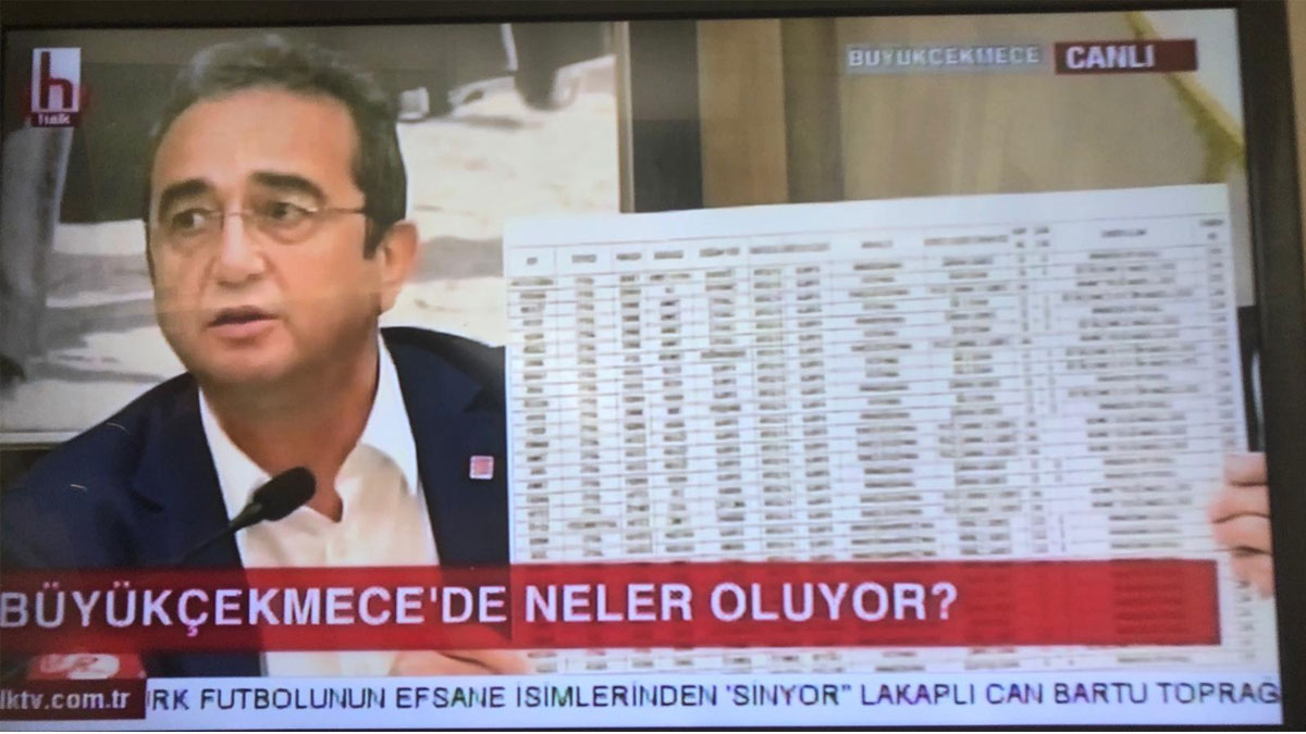 'Boş arazide kayıtlı 5 seçmenden biri AKP ilçe başkanı çıktı'