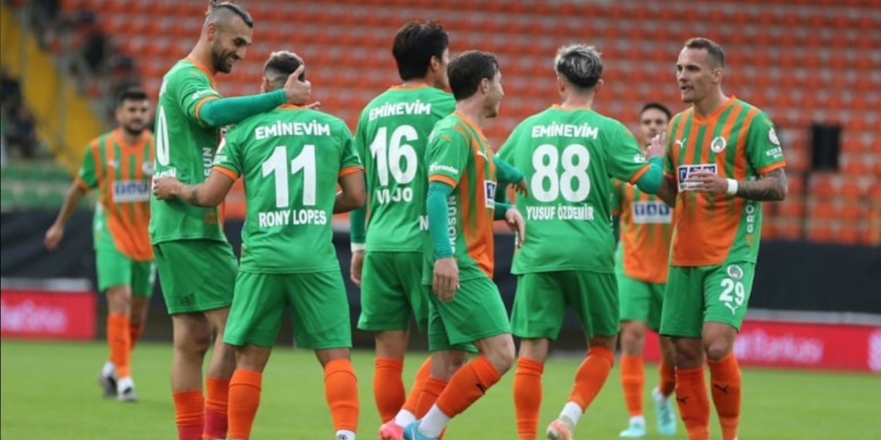 Alanyaspor gol yağdırdı