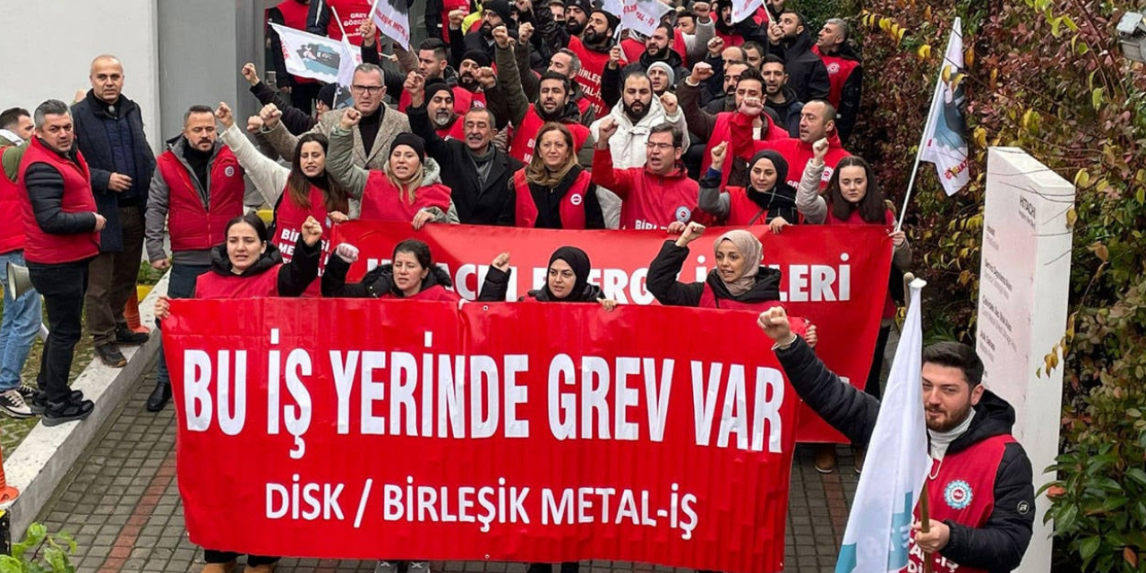 Metal işçileri grevde: Hakkımızı söke söke alırız