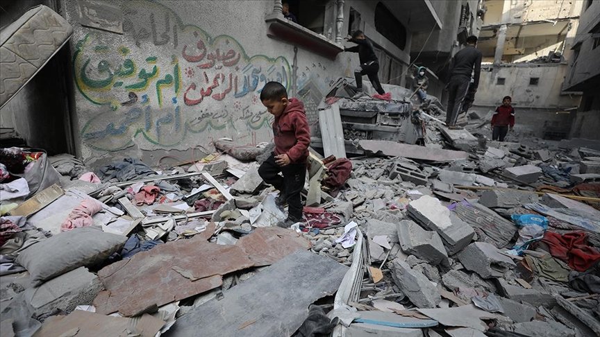 Gazze'de can kaybı 44 bin 612'ye yükseldi