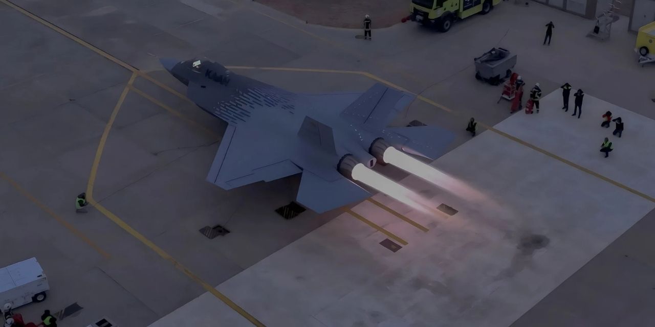 Milli uçak KAAN art yakıcısı çalıştırdı. Gece görüntüsü göz kamaştırdı