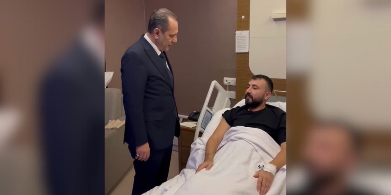 İstanbul Emniyet Müdürü Esenyurt’ta yaralanan polisi ziyaret etti