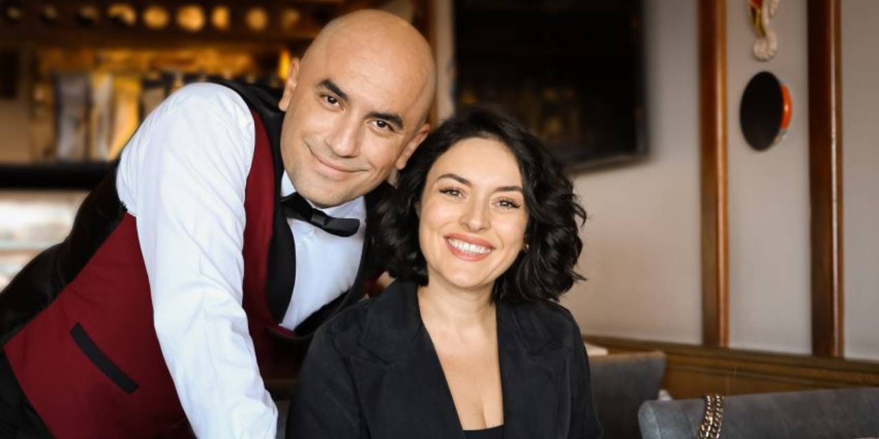 Ezgi Mola ve Giray Altınok'un yeni filminden ilk kare