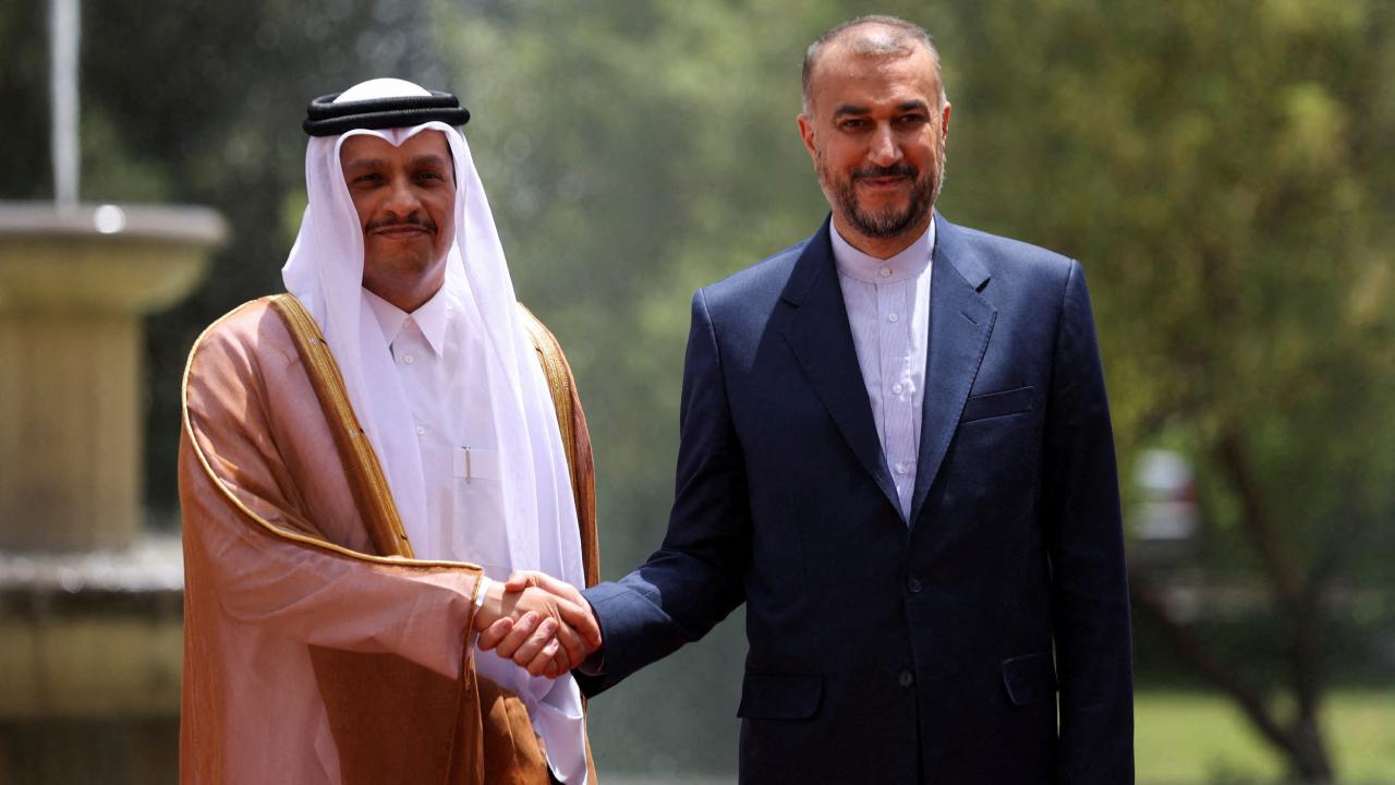 Katar Dışişleri Bakanı Al Sani, Ürdün ve İranlı mevkidaşlarıyla  görüştü