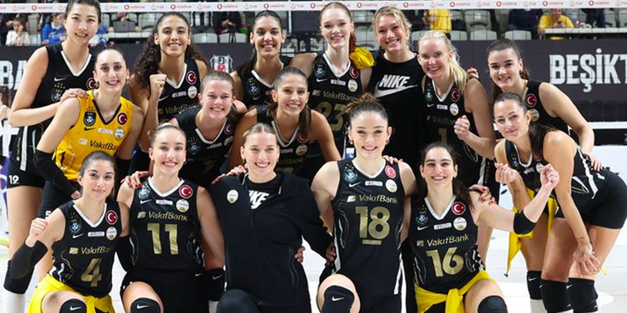 VakıfBank Beşiktaş'a set vermedi