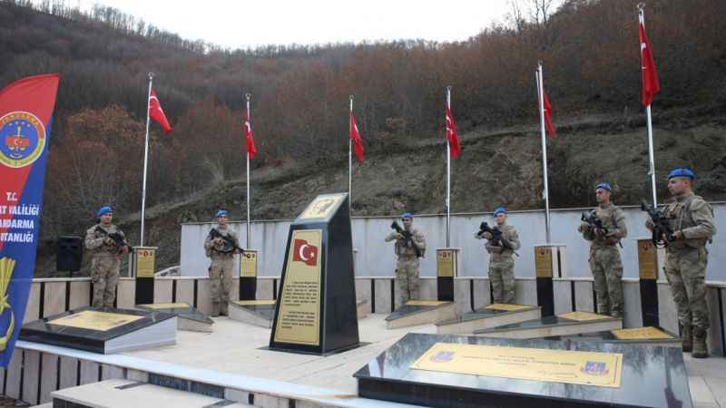 15 yıl terör saldırısında şehit olan 7 asker anıldı