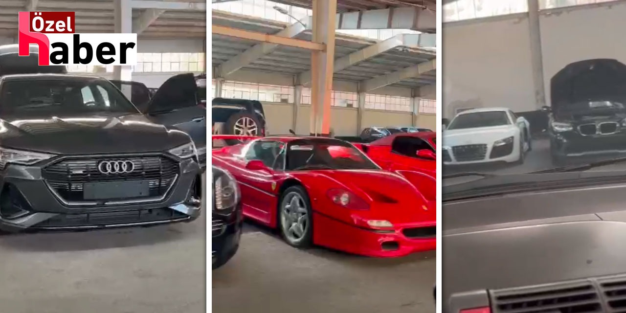 Ülkeden kaçan Esad'ın sarayındaki lüks araçlar ele geçirildi