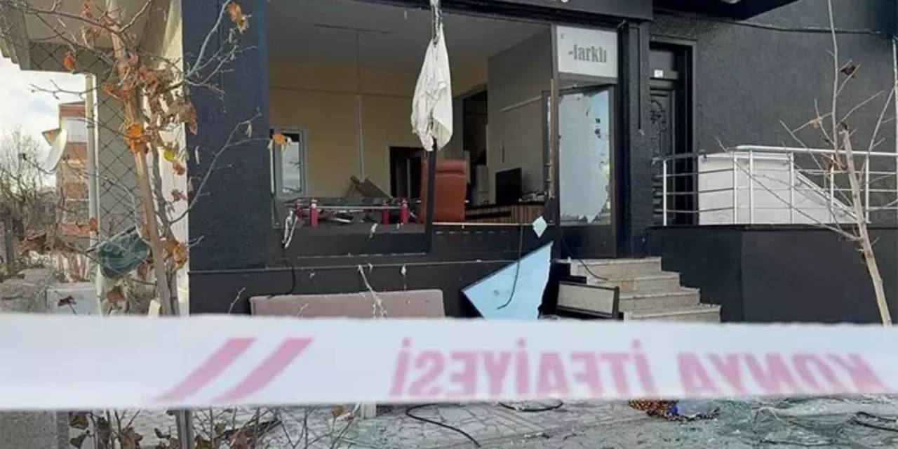 Sanat galerisinde doğal gaz patlaması: 1 yaralı