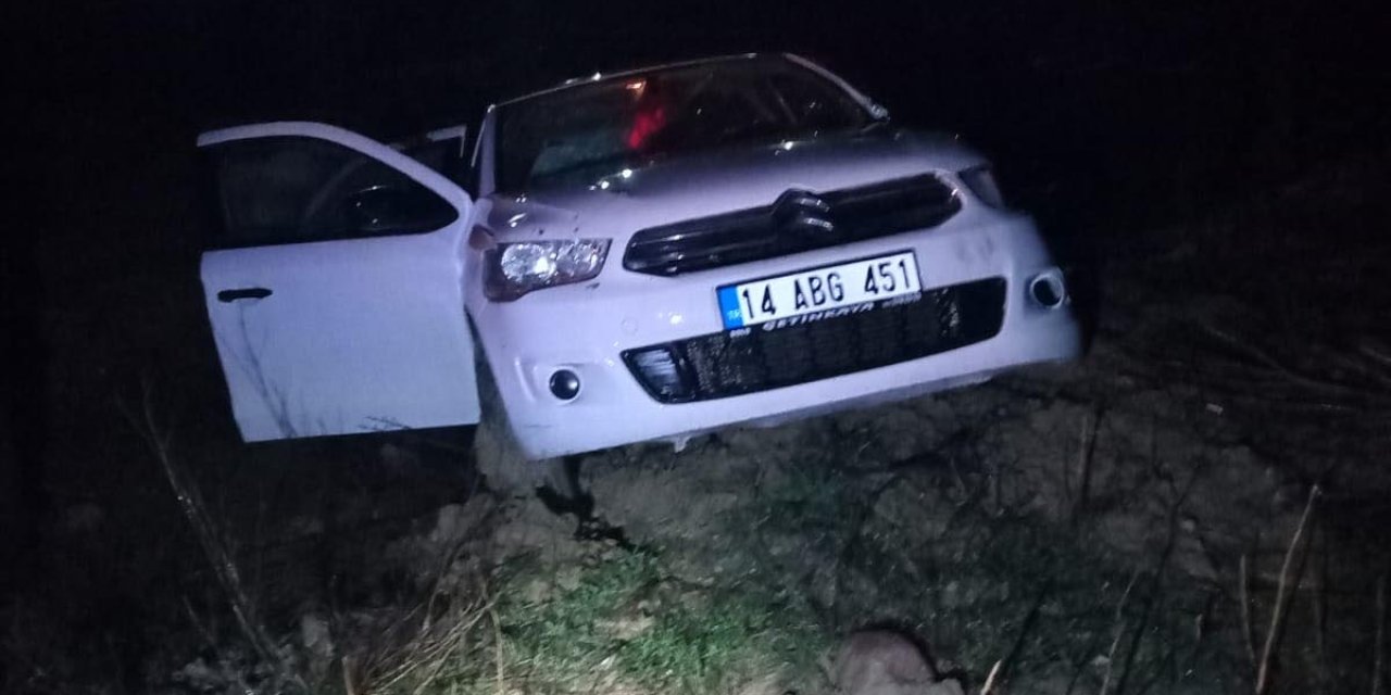 Cip ile otomobil çarpıştı. Biri bebek 5 yaralı