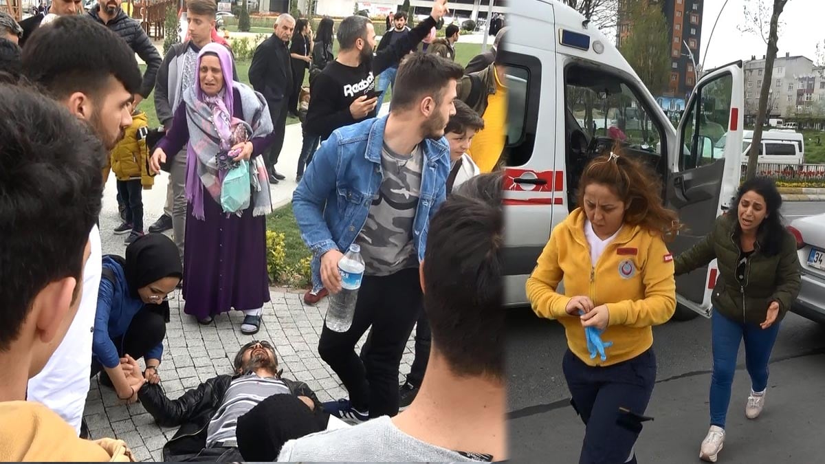 İstanbul'da sıcak dakikalar: Eşini döven adamı bıçakladılar