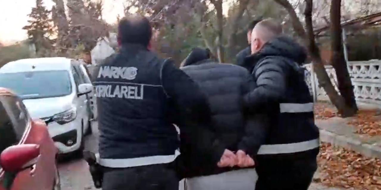 Kırklareli'nde uyuşturucu operasyonu: 28 gözaltı