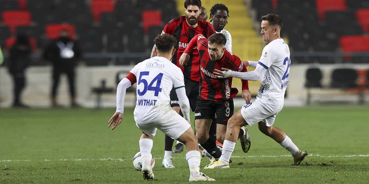 Gaziantep FK kazandı. Kendini kurtardı