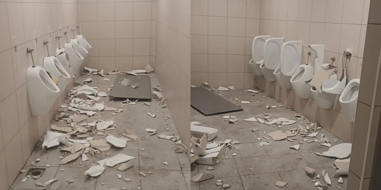 Amedspor kazandı. Stadyumda büyük zarar ortaya çıktı