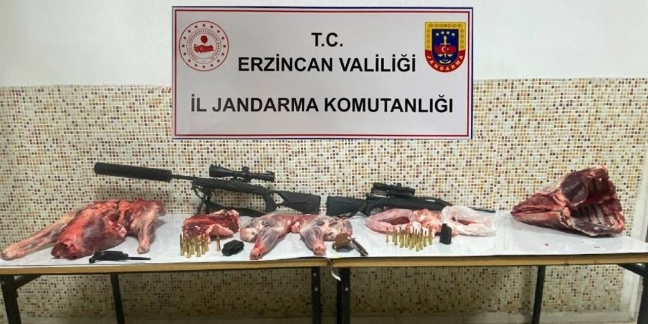 Erzincan'da susturuculu silahla avcılık yapan kişilere para cezası uygulandı