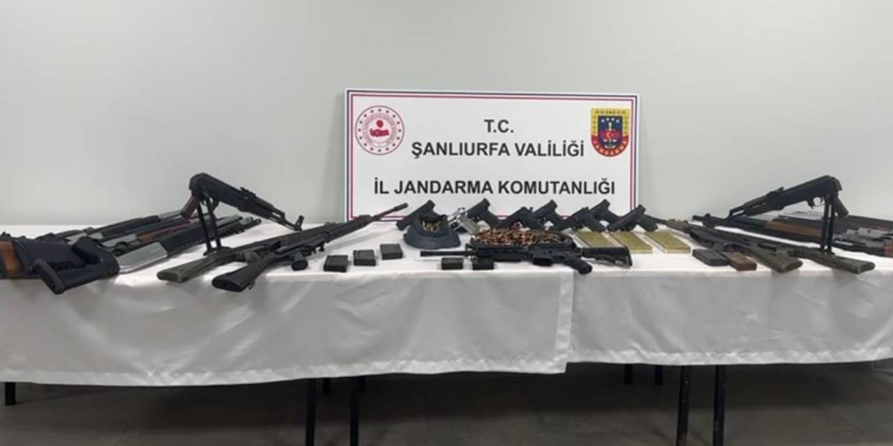 Şanlıurfa'da silah kaçakçılarına operasyon. 18 gözaltı