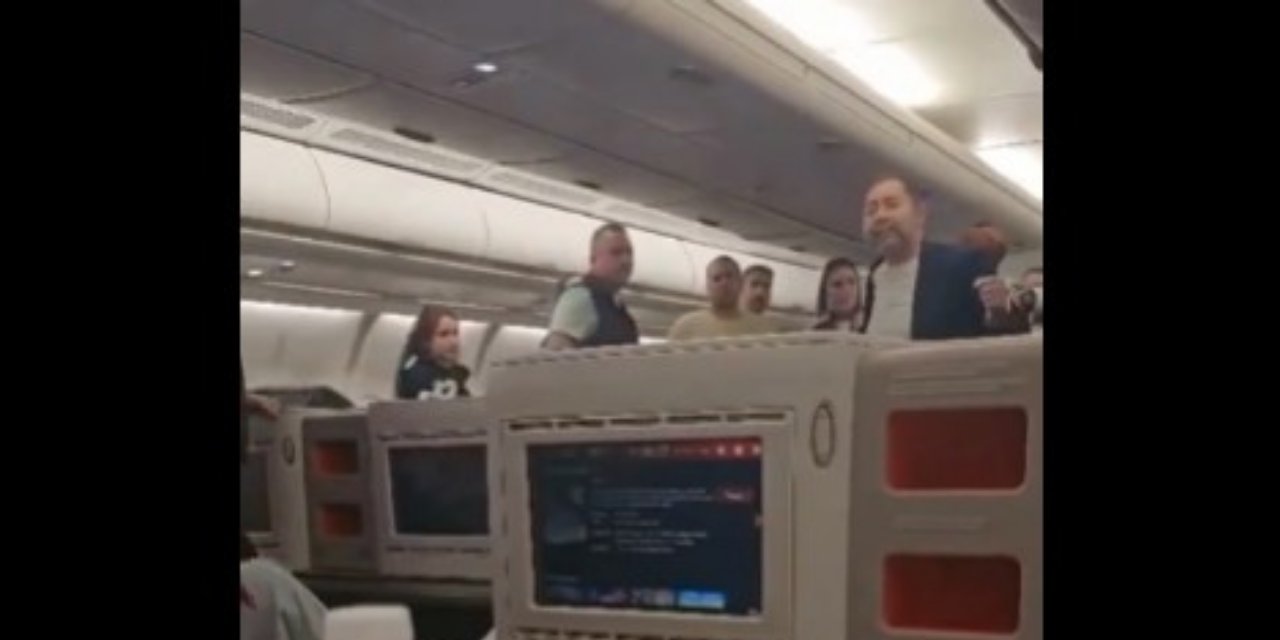 Uçakta büyük terbiyesizlik: Milyon dolarlık adamım. İstersem Türkiye'yi satın alırım