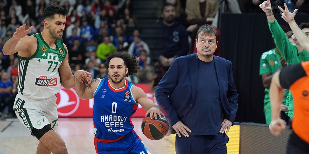 Anadolu Efes Panathinaikos'u dağıttı