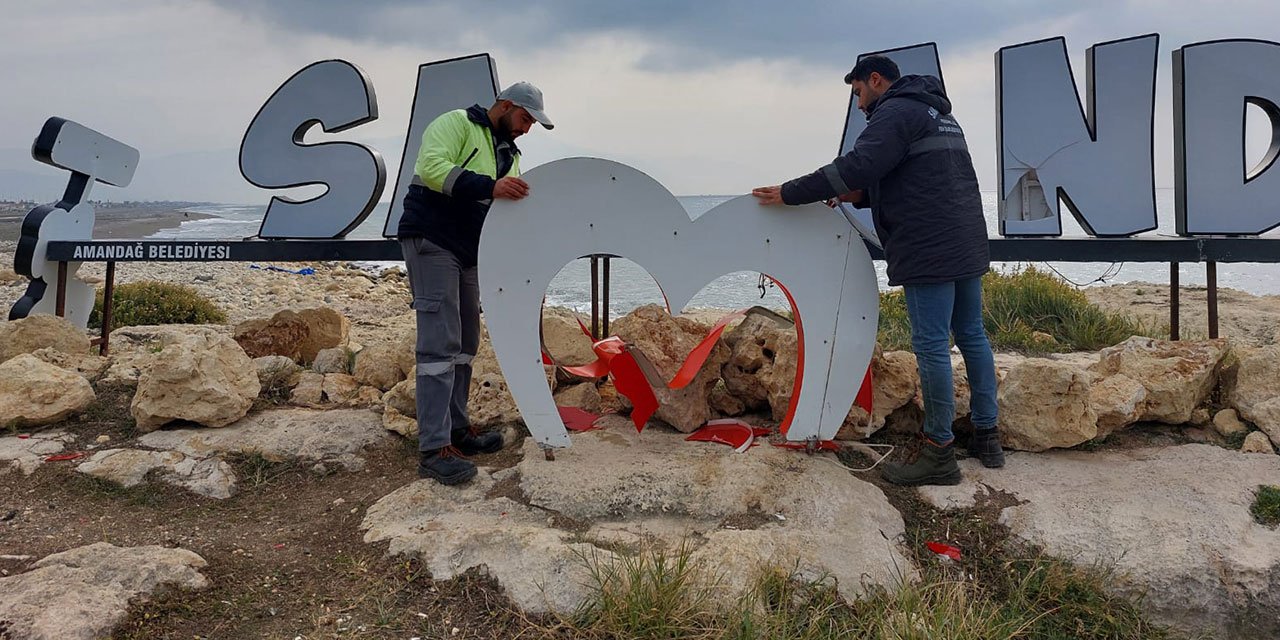 Samandağ'ın 'kalbi' kırıldı