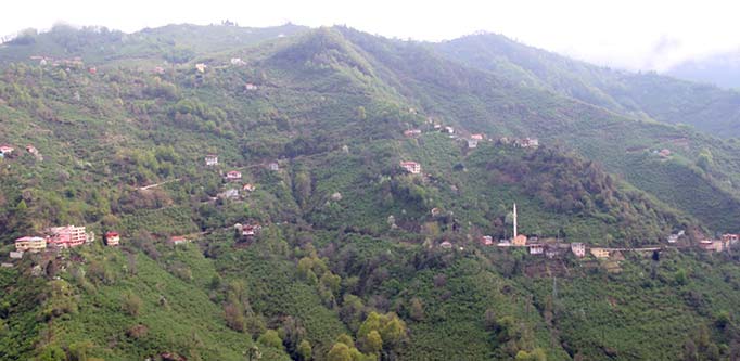 Giresun'da icradan satılık köy