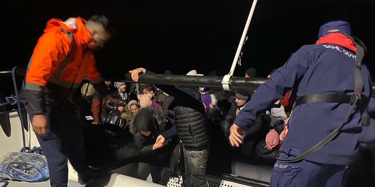 Çanakkale'de 89 kaçak göçmen yakalandı