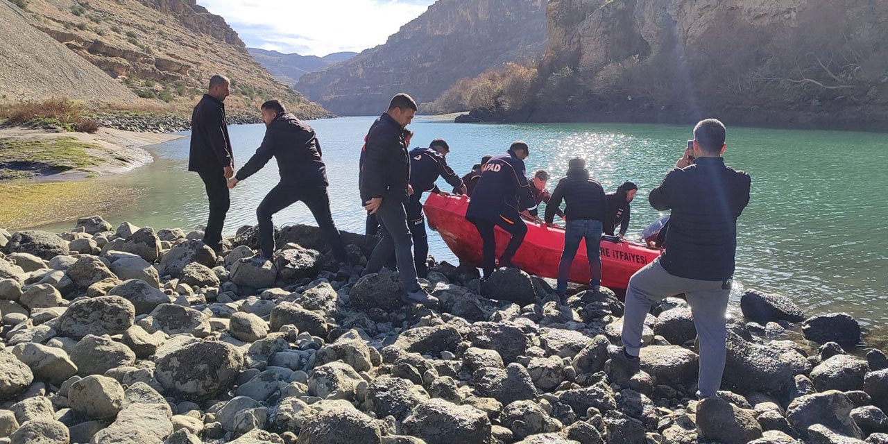 Kaybolan çoban için Dicle Nehri'nde arama çalışması başlatıldı