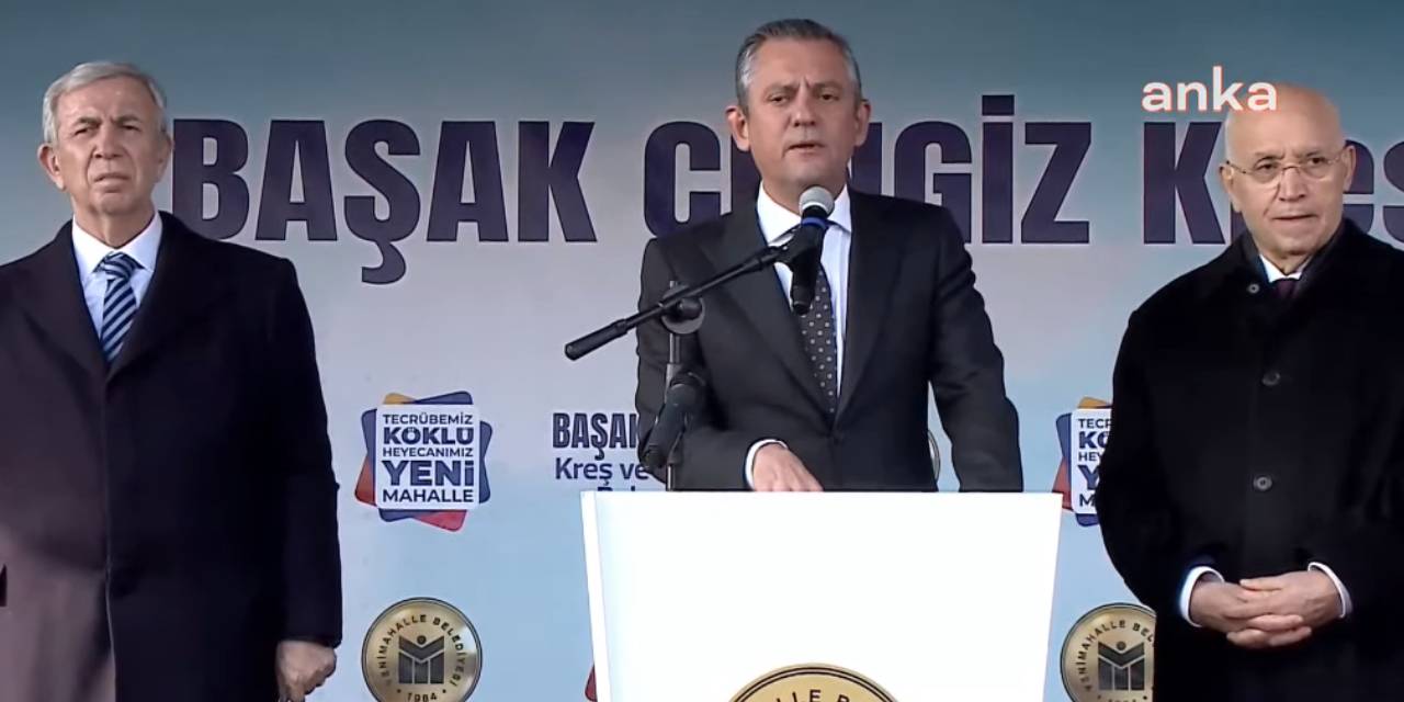 Özgür Özel: Dünyadaki bütün diktatörler yıkılsın