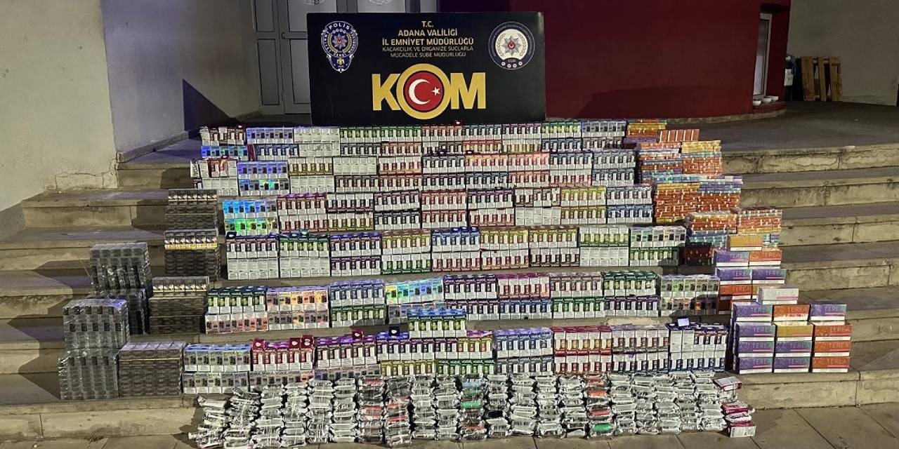 Adana'da kaçakçılık operasyonu. 1350 elektronik sigara ele geçirildi