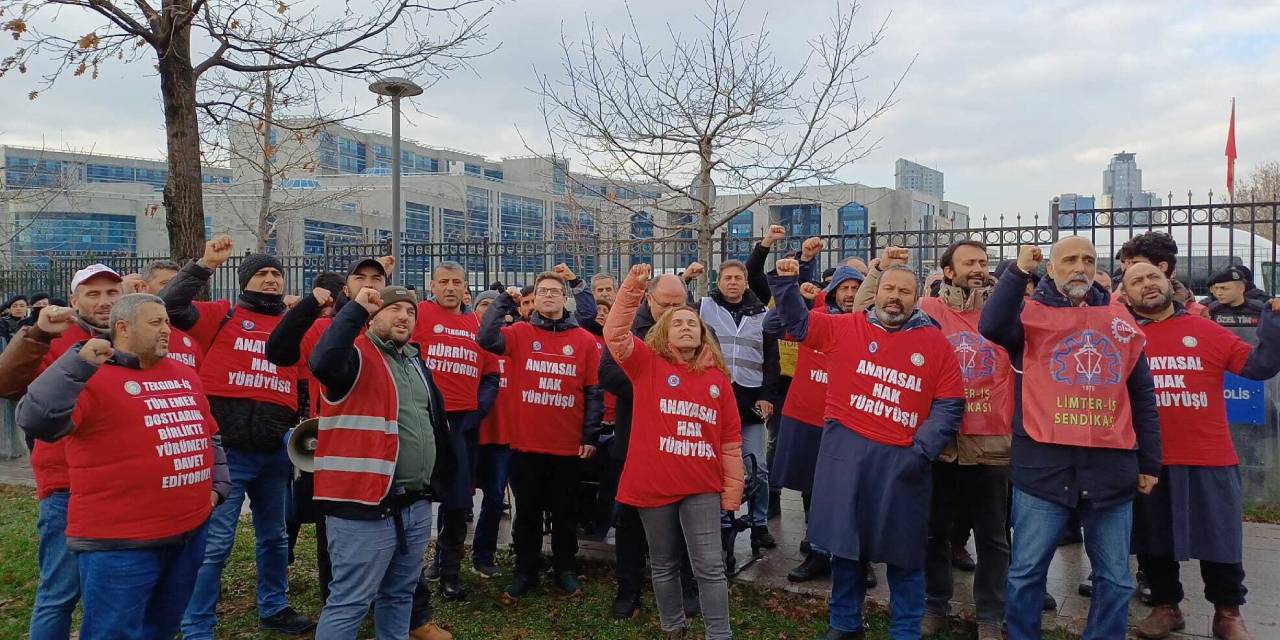 Polonez işçileri polisin engellemelerine rağmen direnişe devam ediyor