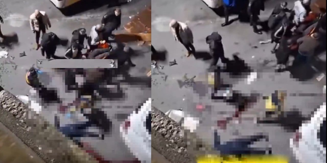 Yaslandıkları tel koptu. 10 metreden düşüp can verdiler