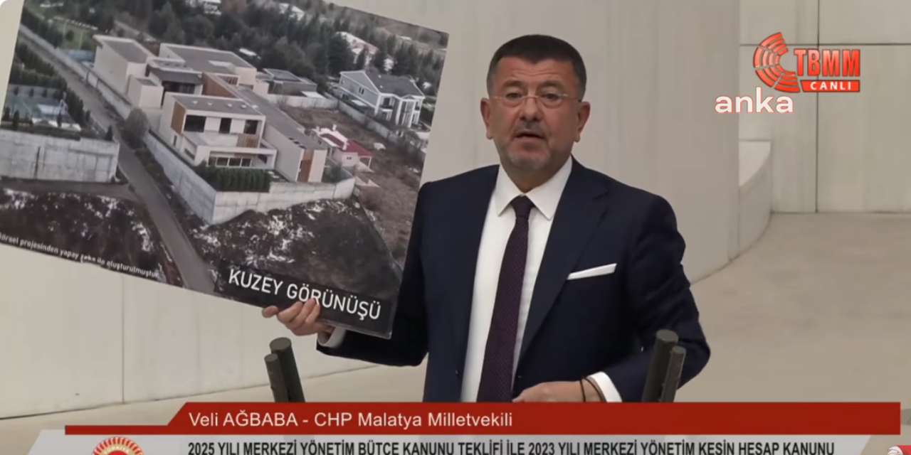 Veli Ağbaba AKP'li Gökçek'in 60 milyon liralık malikanesini ortaya çıkarttı