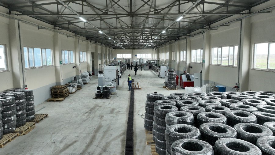 Belediye atıl durumdaki tesisi fabrikaya çevirdi