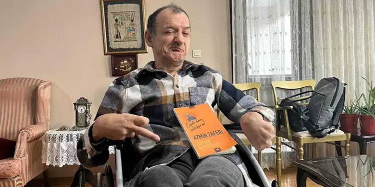 Doğuştan engelli adam Türkiye'de bir ilki başardı