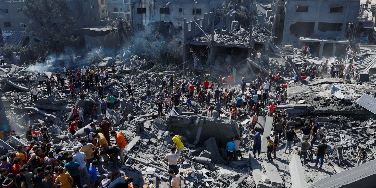 Gazze'de can kaybı  45 bin 97'ye yükseldi