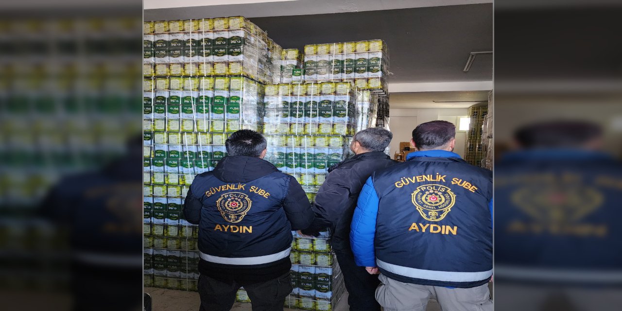 Bakanlıktan önce emniyet yakaladı: 3.5 ton sahte zeytinyağı