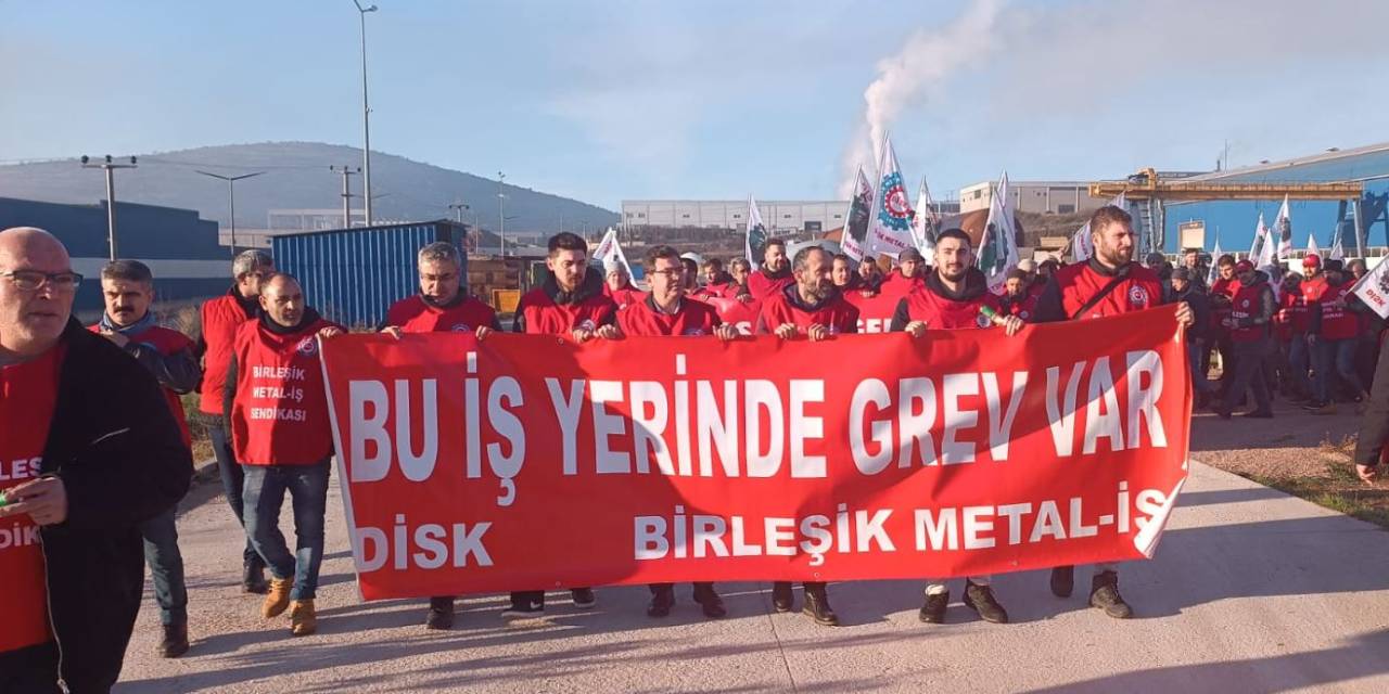 Cumhurbaşkanı'nın yasağına rağmen Metal-İş grevi büyümeye devam ediyor