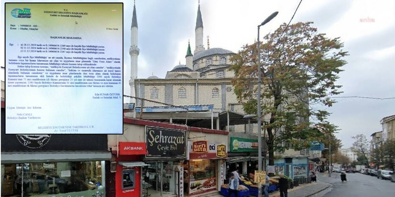 Esenyurt kayyumu 37 caminin mülkiyetini müftülüğe devretti