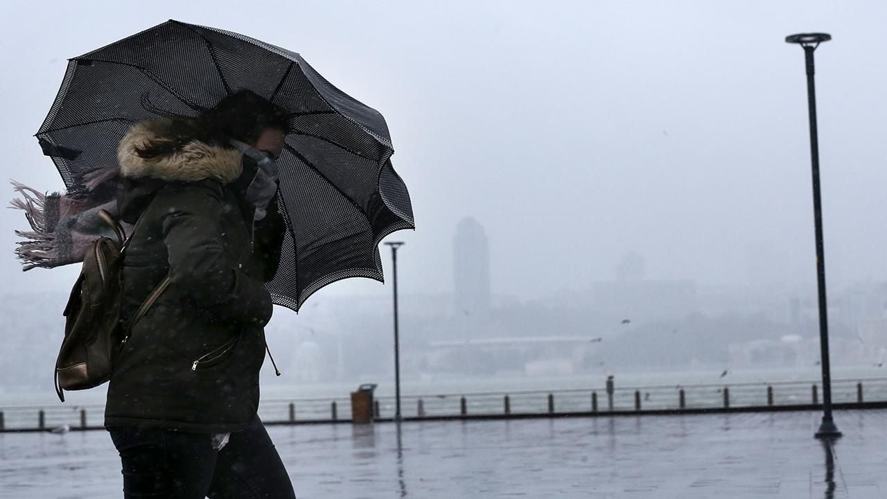 Meteoroloji'den 17 il için sarı ve turuncu kodlu uyarı