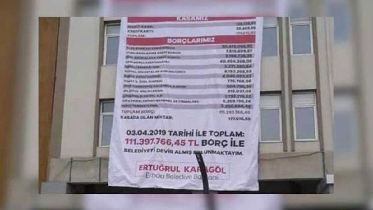 Cumhur İttifakı'nda 'ifşa' krizi! Eski belediyeden kalan borcu böyle ifşa etti