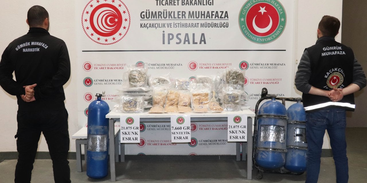 Bakanlık açıkladı: 493 kilo uyuşturucu yakalandı