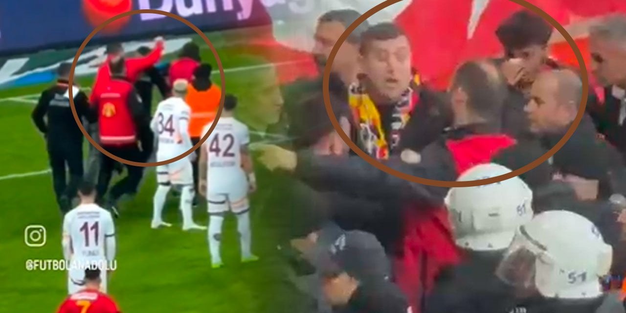 MHP Milletvekili Baki Ersoy taraftar döven tribün liderini polisin elinden aldı