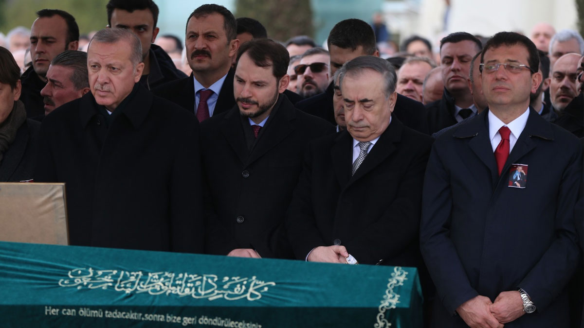 Erdoğan ve İmamoğlu cenaze töreninde buluştu