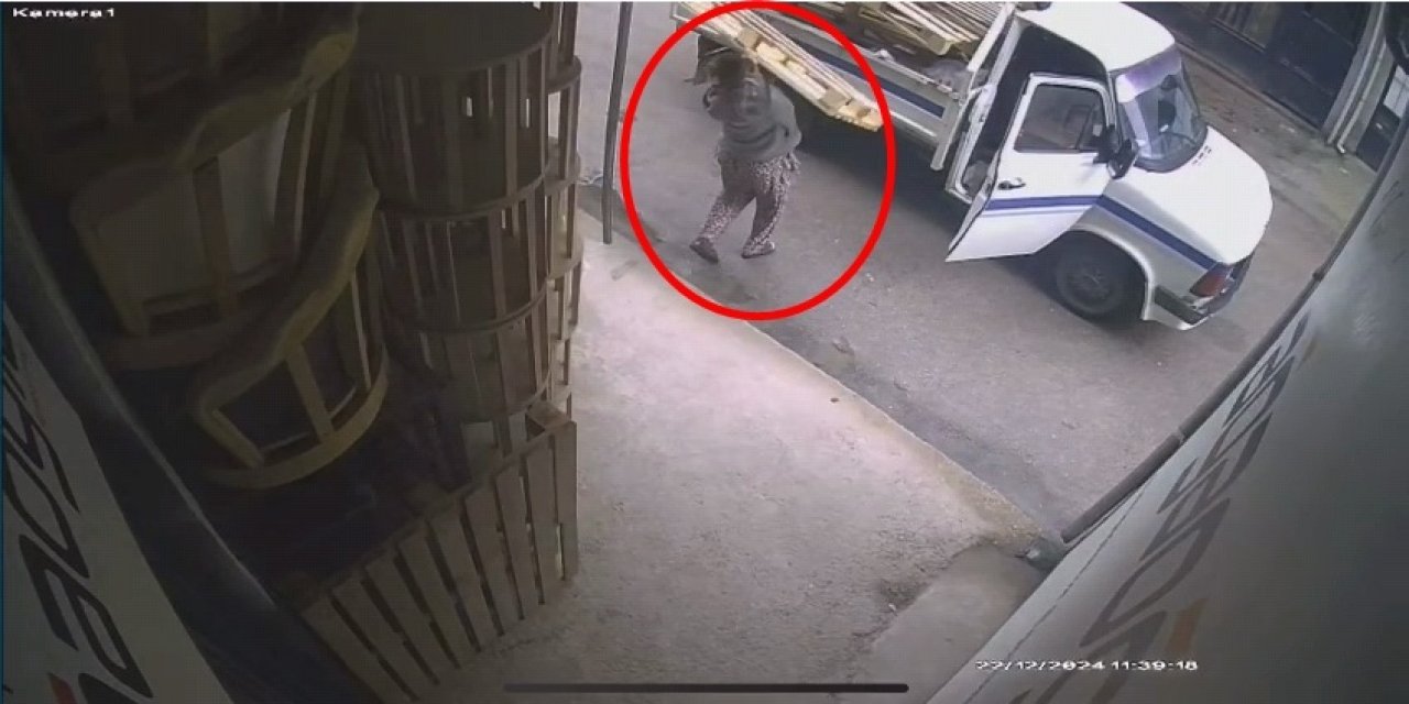 Hırsızların bu kez çaldıkları şaşırttı. Kamera görüntüsü olmasa kimse inanmaz.
