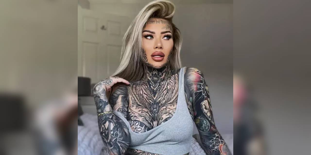 Vücudunun yüzde 95'i dövmeyle kaplı. Eleştirilere bakın ne diyor